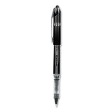 Vision Elite Stick Roller Ball Pen, Micro 0.5 Mm, Assorted Ink, Black Barrel