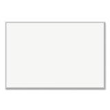 Magnetic Dry Erase Board With Aluminum Frame, 72 X 48, White Surface, Silver Frame