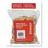 Rubber Bands, Size 18, 0.04" Gauge, Beige, 4 Oz Box, 400-pack