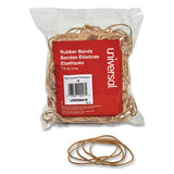 Rubber Bands, Size 18, 0.04" Gauge, Beige, 4 Oz Box, 400-pack