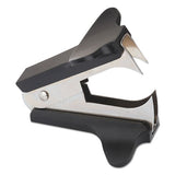 Jaw Style Staple Remover, Black, 3 Per Pack