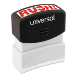 Message Stamp, Rush, Pre-inked One-color, Red