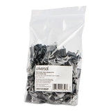 Binder Clips In Zip-seal Bag, Mini, Black-silver, 144-pack