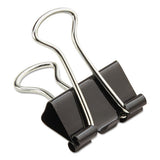 Binder Clips, Small, Black-silver, 36-pack