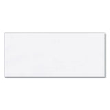 Open-side Business Envelope, #10, Commercial Flap, Diagonal Seam, Gummed Closure, 4.13 X 9.5, White, 500/box