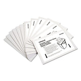 Shredder Lubricant Sheets, 5.5" X 2.8", 24-pack