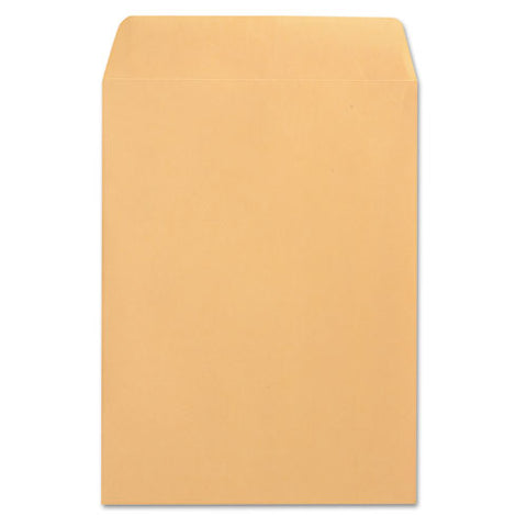 Catalog Envelope, #10 1-2, Square Flap, Gummed Closure, 9 X 12, Brown Kraft, 250-box