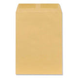 Catalog Envelope, 28 Lb Bond Weight Kraft, #10 1/2, Square Flap, Gummed Closure, 9 X 12, Brown Kraft, 100/box