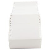 Dot Matrix Printer Labels, Dot Matrix Printers, 2.94 X 5, White, 3,000-box