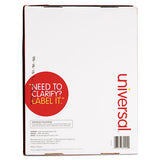 White Labels, Inkjet-laser Printers, 2 X 4, White, 10-sheet, 250 Sheets-box