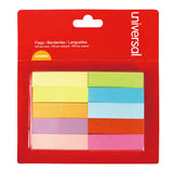 Self-stick Page Tabs, 1-2" X 2", Assorted Colors, 500-pack