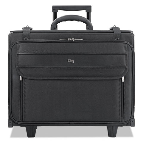 Classic Rolling Catalog Case, 17.3", 18" X 7" X 14", Black