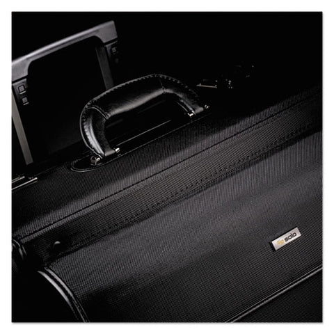 Classic Rolling Catalog Case, 16", 18" X 8" X 14", Black