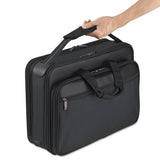 Classic Smart Strap Briefcase, 16", 17 1-2" X 5 1-2" X 12", Black