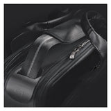 Classic Smart Strap Briefcase, 16", 17 1-2" X 5 1-2" X 12", Black