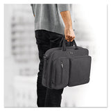 Urban Hybrid Briefcase, 15.6", 16 3-4" X 4" X 12", Gray