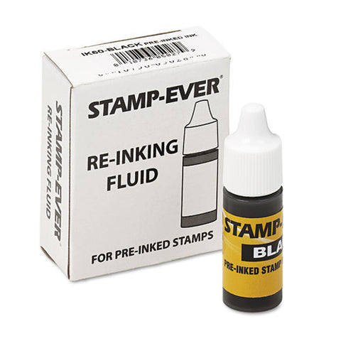 Refill Ink For Clik! And Universal Stamps, 7 Ml-bottle, Black