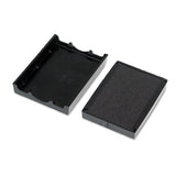 Trodat T4729 Dater Replacement Pad, 1 9-16 X 2, Black