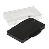 Trodat T5430 Stamp Replacement Ink Pad, 1 X 1 5-8, Black