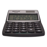 1000 Minidesk Calculator, Solar-battery, 8-digit Lcd