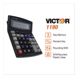 1190 Executive Desktop Calculator, 12-digit Lcd