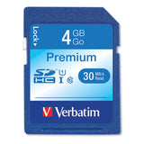 4gb Premium Sdhc Memory Card, Uhs-i U1 Class 10, Up To 30mb-s Read Speed