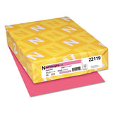 Color Paper, 24 Lb, 8.5 X 11, Plasma Pink, 500-ream