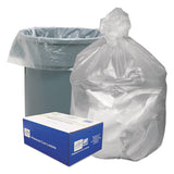 Waste Can Liners, 30 Gal, 8 Microns, 30" X 36", Natural, 500-carton