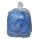 Linear Low Density Clear Recycled Can Liners, 60 Gal, 1.5 Mil, 38" X 58", Clear, 100-carton