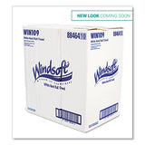 Hardwound Roll Towels, 8 X 350 Ft, White, 12 Rolls-carton