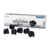 108r00727 Solid Ink Stick, 6,800 Page-yield, Black, 6-box