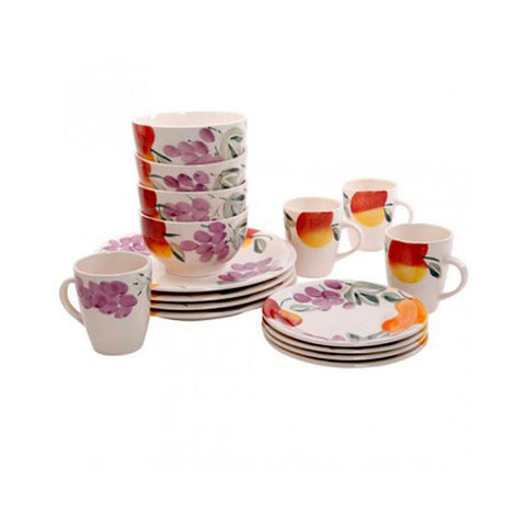 Fruit Garden 16 Piece Dinnerware Set