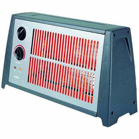 Portable Fan Forced Radiant Heater with Audible Alert