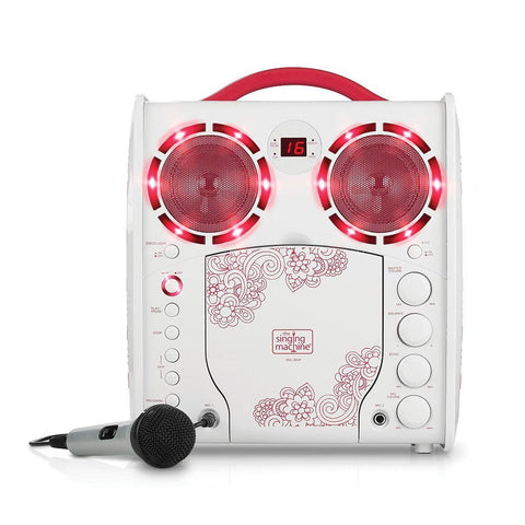 The Singing Machine Cd+g Karaoke Player-pink